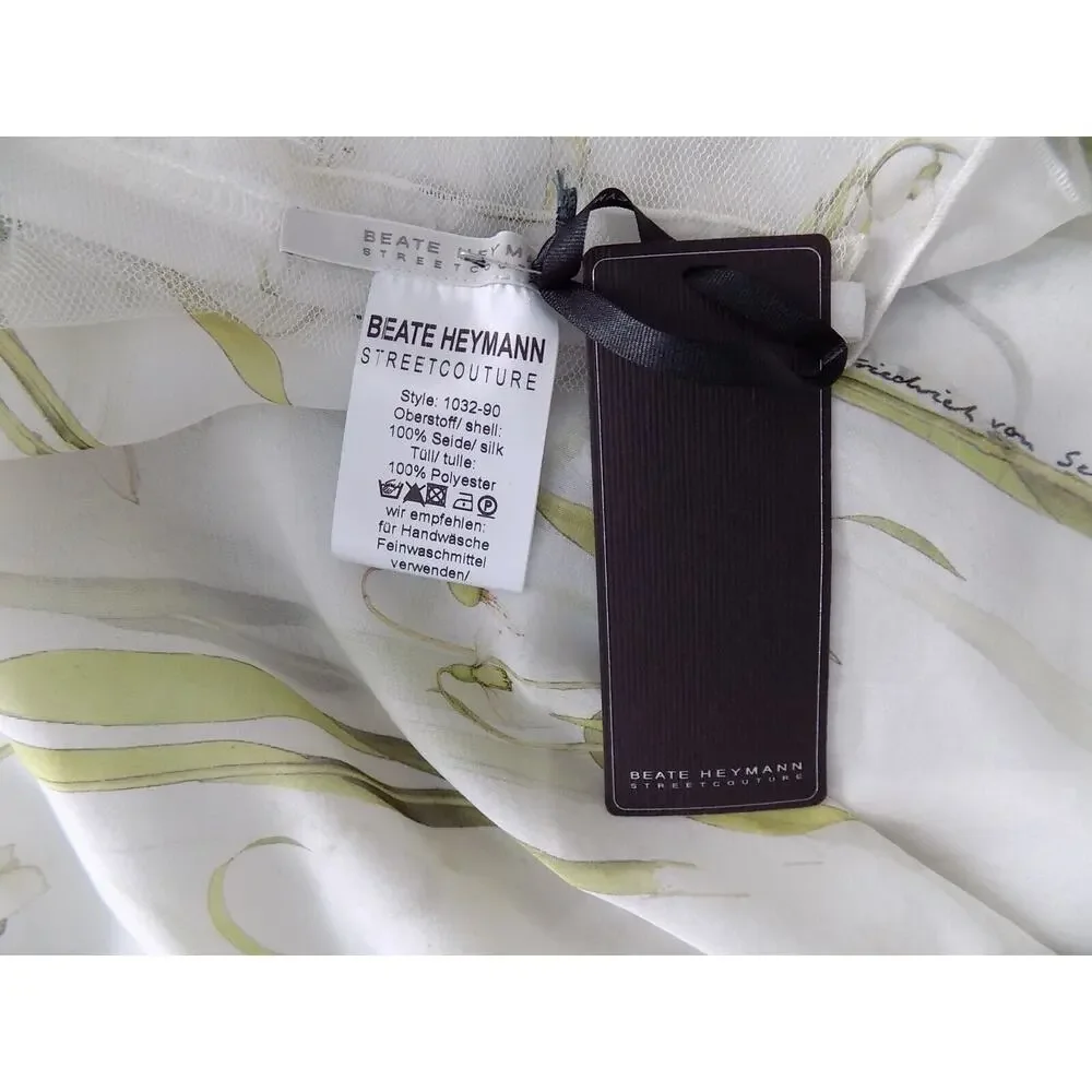 Beate Heymann Street Couture silk scarf NWT